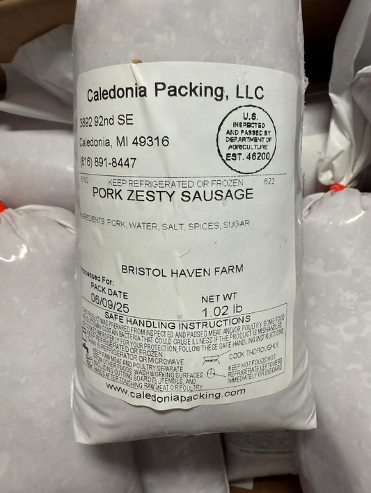 Zesty Southern Sage Sausage - Ground