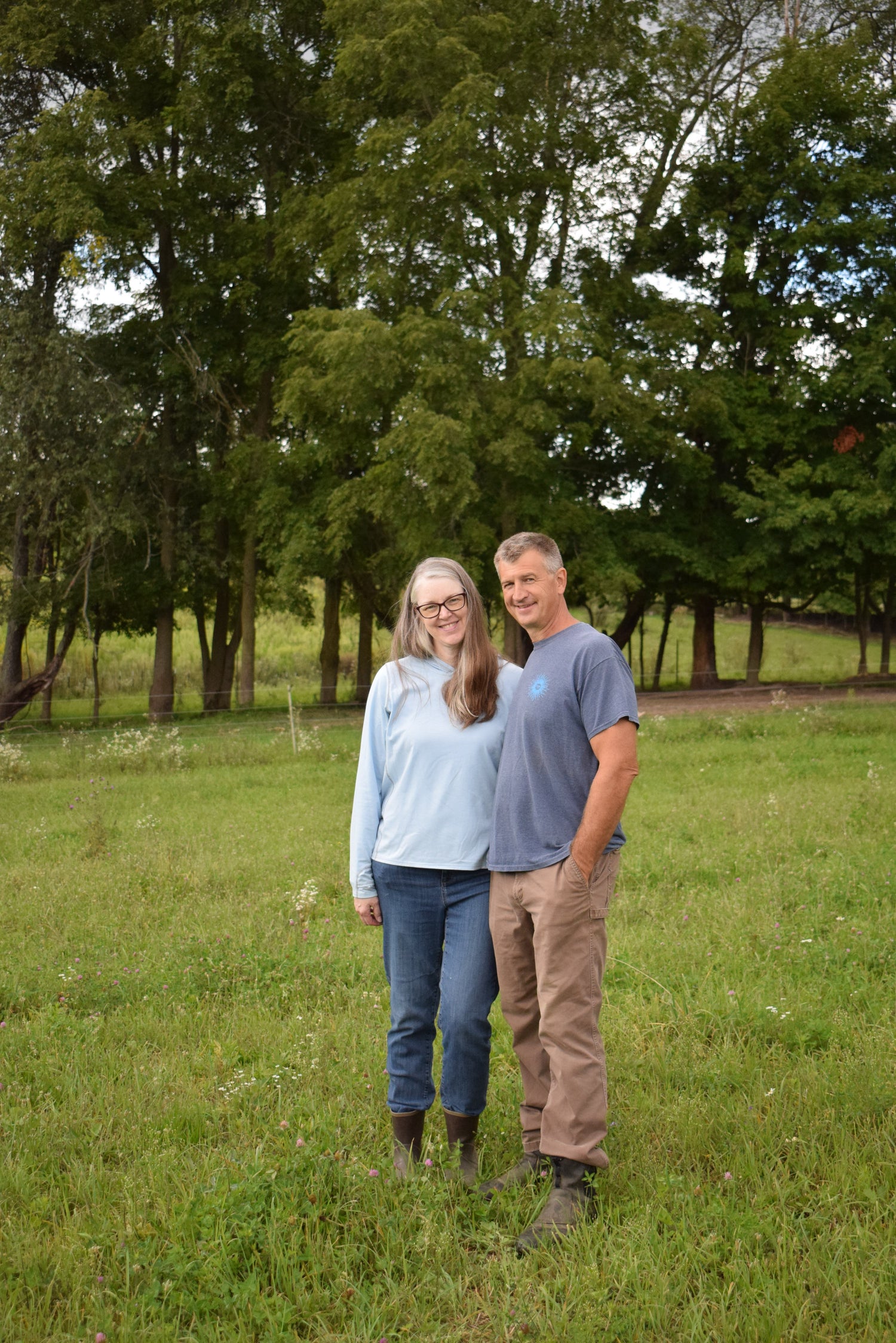 Karen and Matt of Bristol Haven Farm in Michigan